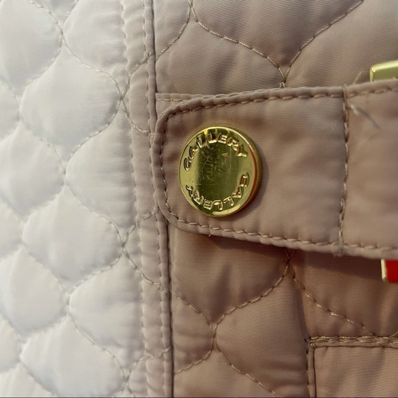 Gallery lighter Weight Beige Quilted Jacket Sz. S - Picture 6 of 16